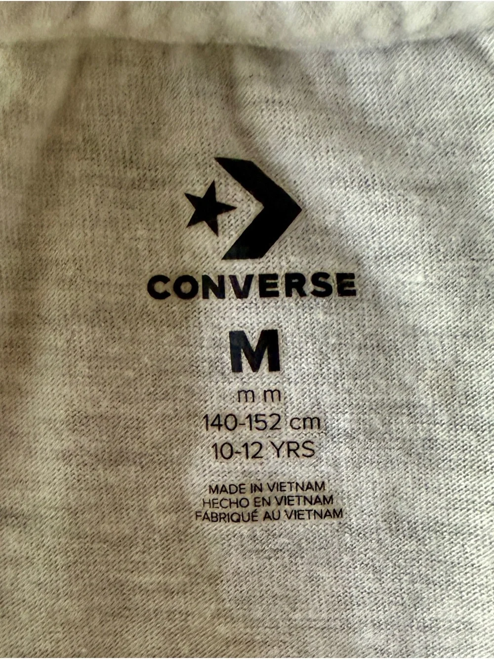 Converse Girls Rainbow Logo Tank Dress Grey Size M 10-12